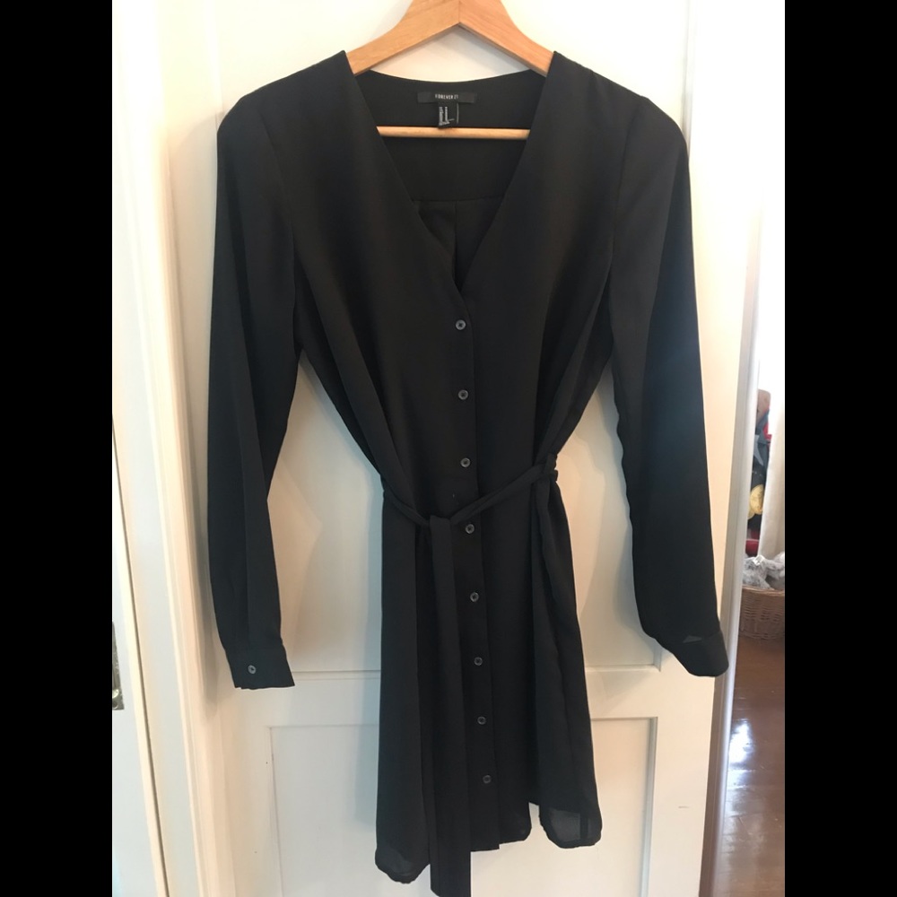 Forever 21 button up dress